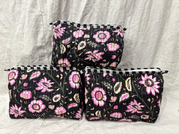 Jaipuri Print Makeup Bag