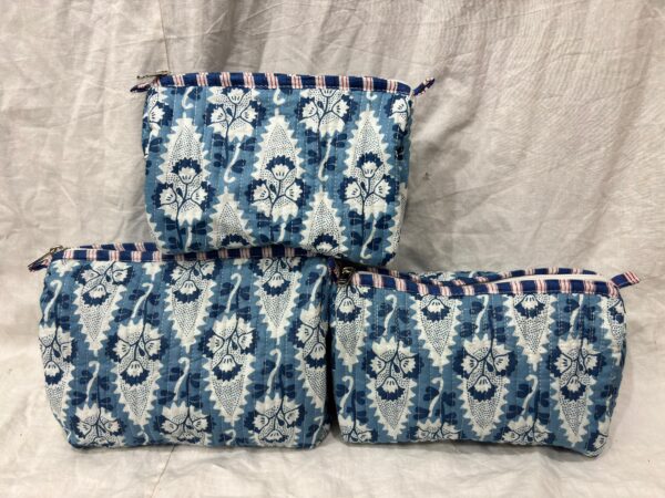 Jaipuri Print Makeup Bag
