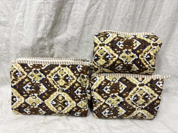 Jaipuri Print Makeup Bag