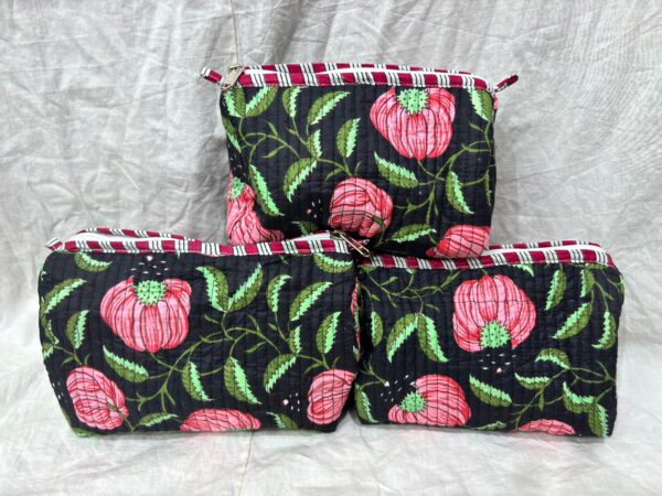 Jaipuri Print Makeup Bag