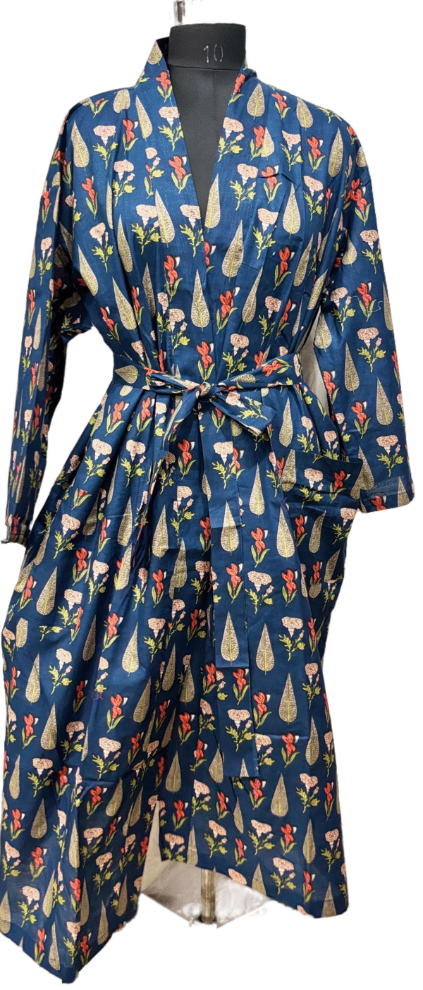 Jaipuri Print Robe