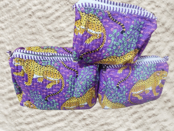 Jaipuri Print Makeup Bag