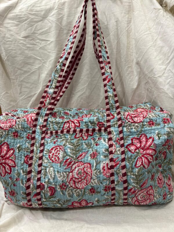 Jaipuri Print Duffel Bag