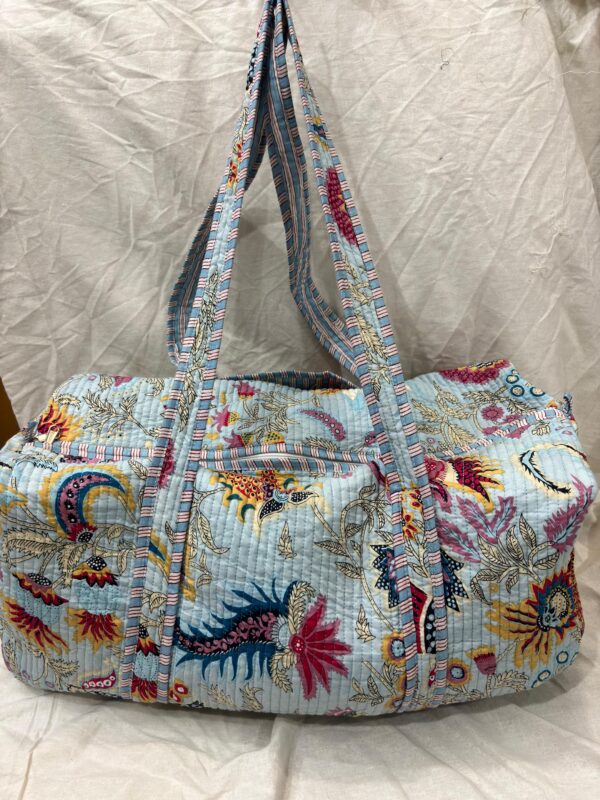 Jaipuri Print Duffel Bag