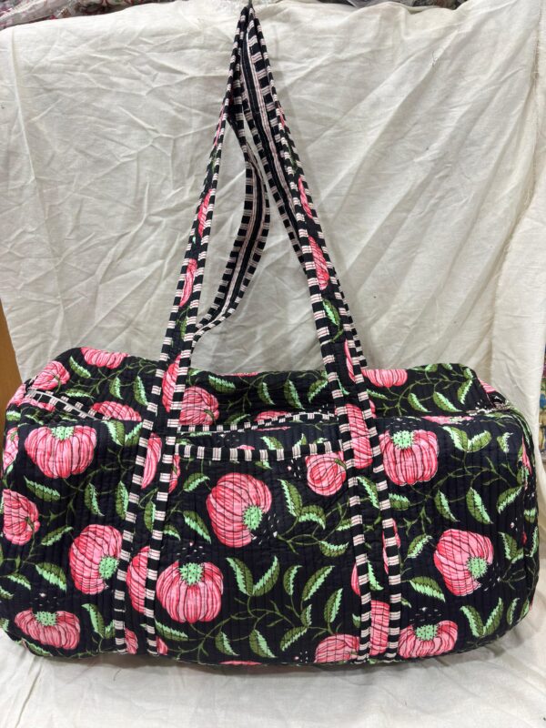 Jaipuri Print Duffel Bag