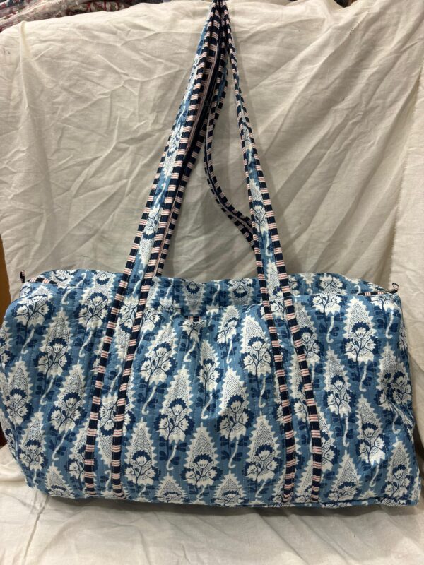 Jaipuri Print Duffel Bag