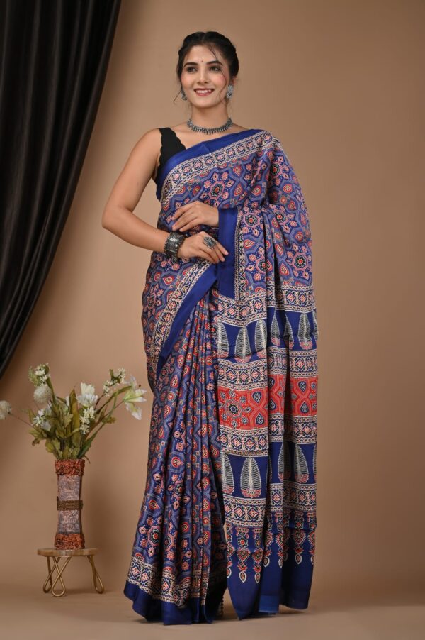 Modal Silk Satin Saree