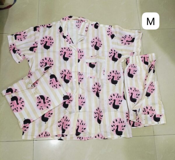 Jaipuri Print Short Night Suit