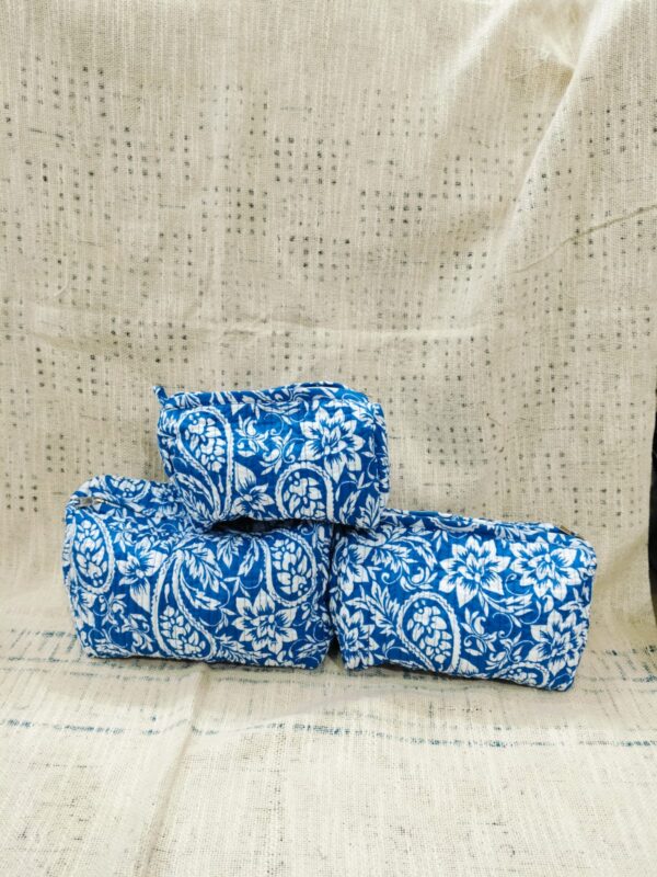 Jaipuri Print Makeup Bag