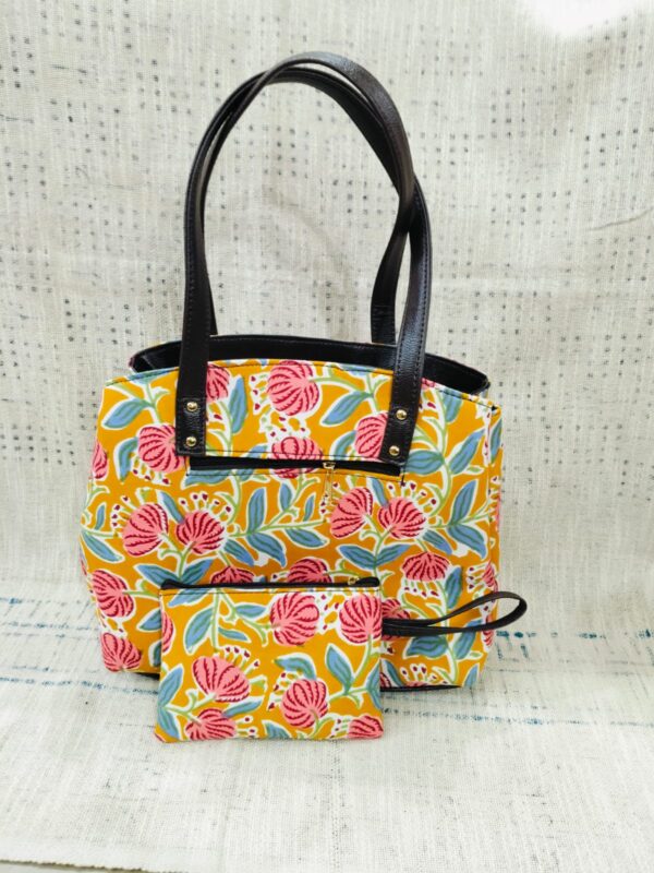 Jaipuri Printed Cotton Bag