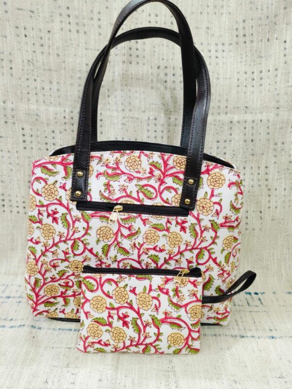 Jaipuri Printed Cotton Bag
