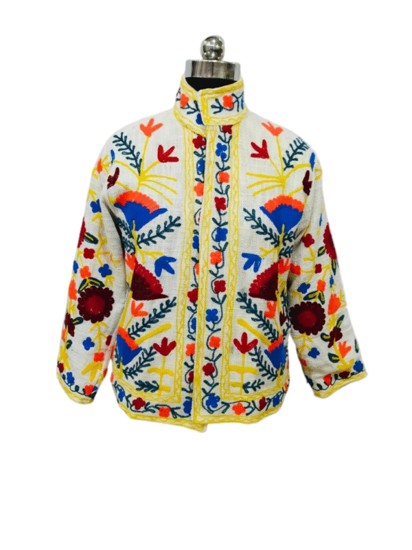 Sujani Jacket Khadi Cotton