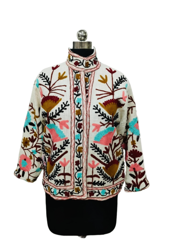 Sujani Jacket Khadi Cotton