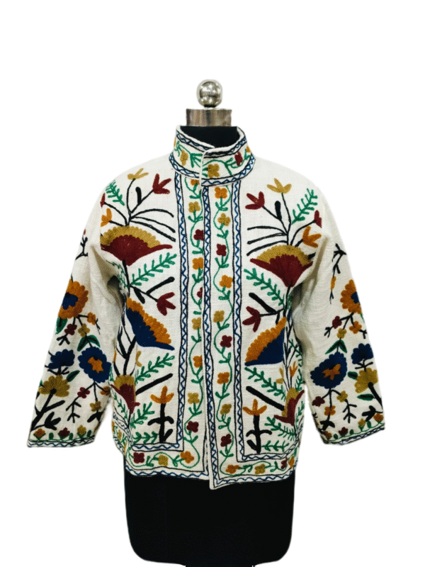 Sujani Jacket Khadi Cotton