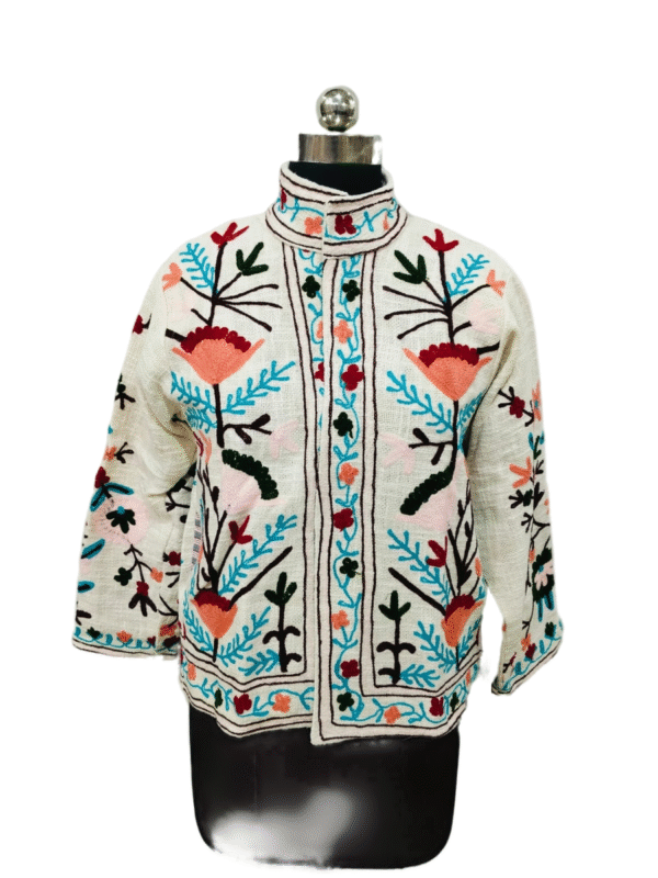 Sujani Jacket Khadi Cotton