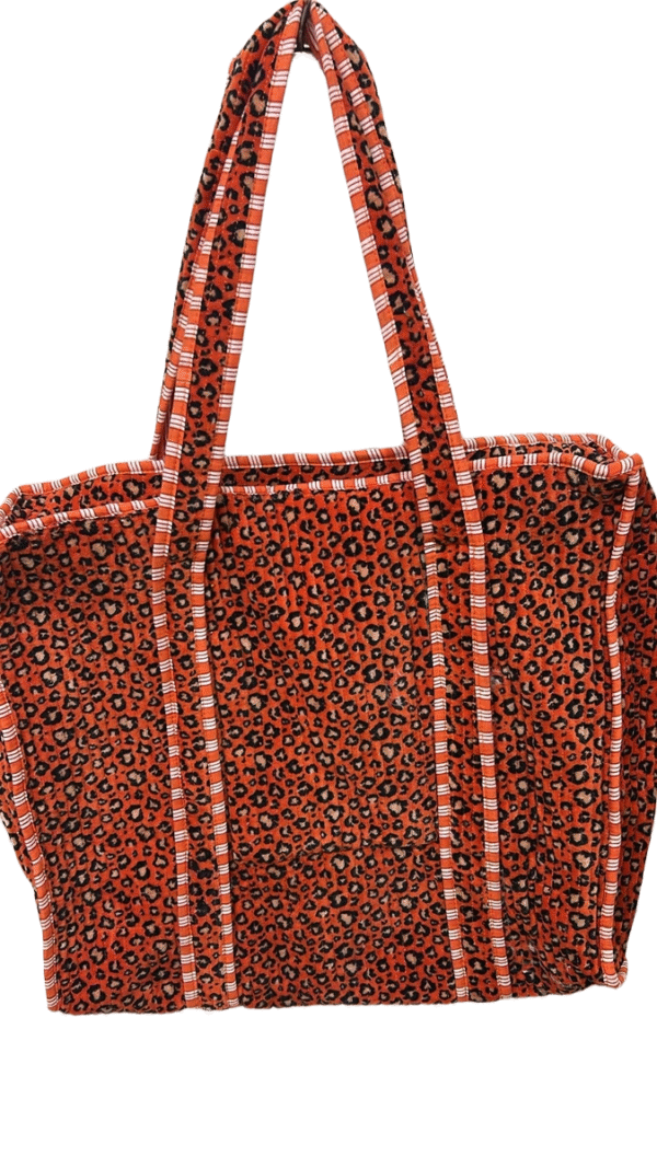 Jaipuri Print Cotton Quilted Velvet Tote Bag