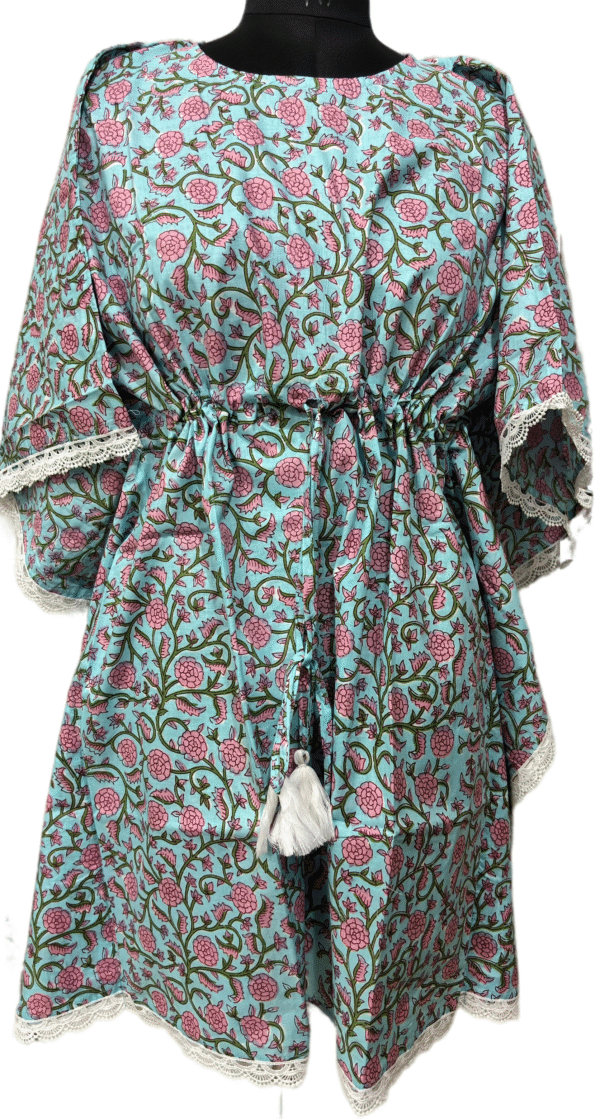 Jaipuri Print Short Kaftan