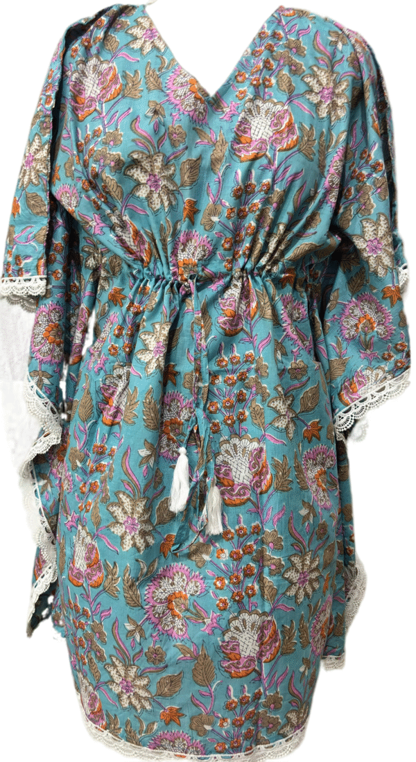 Jaipuri Print Short Kaftan
