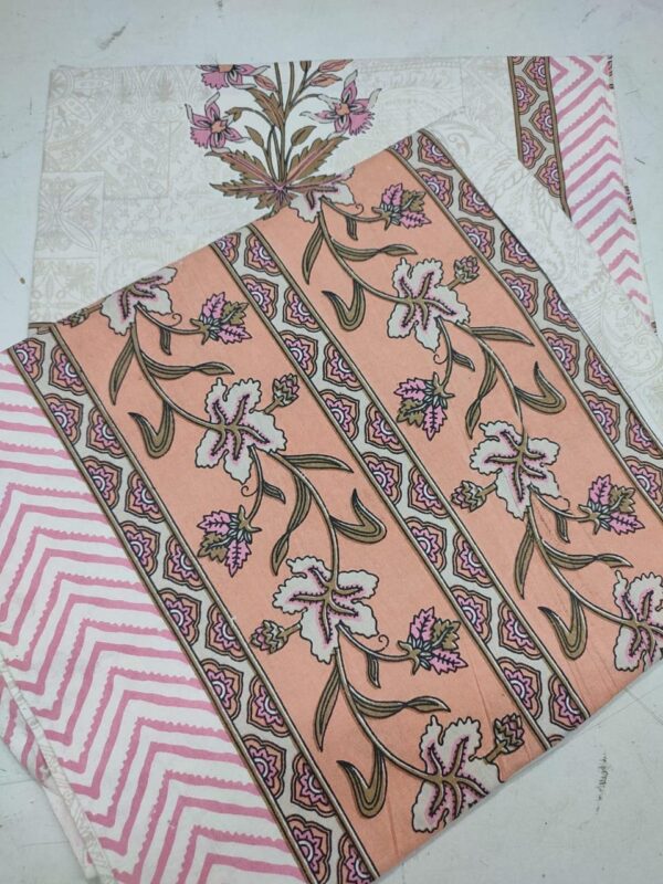 Screen Print Cotton Bed Sheet Single Size