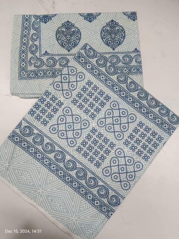 Screen Print Cotton Bed Sheet Single Size