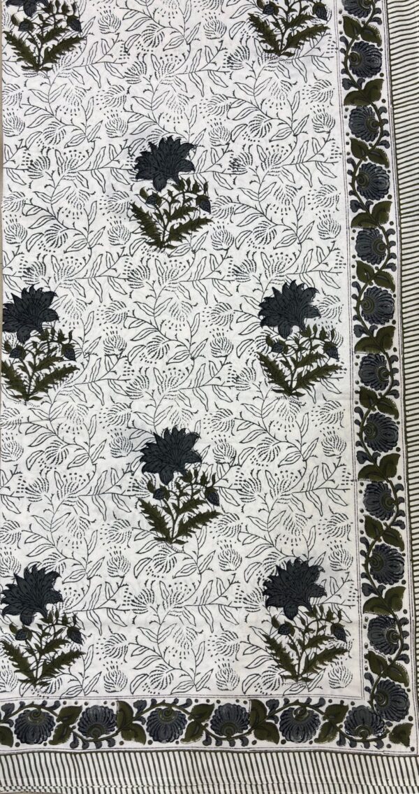 Block Print Bedsheet With 2 Pillow