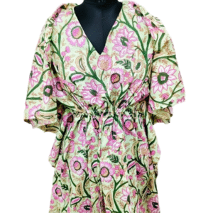 Jaipuri Print Short Kaftan