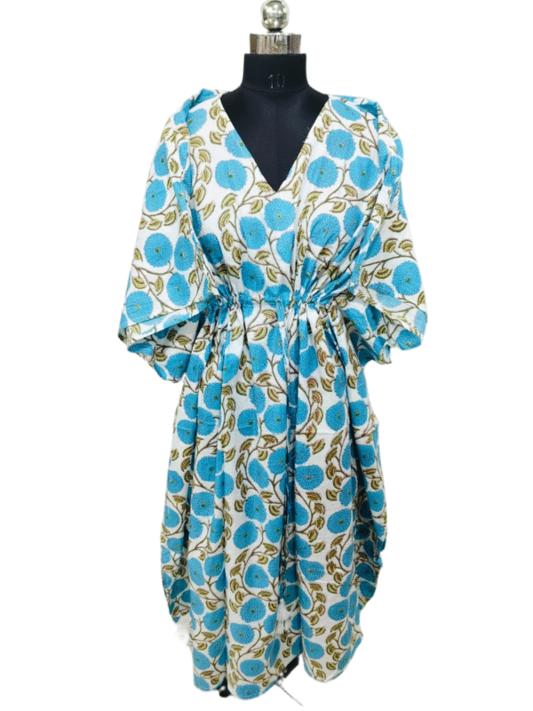 Jaipuri Print Long Kaftan