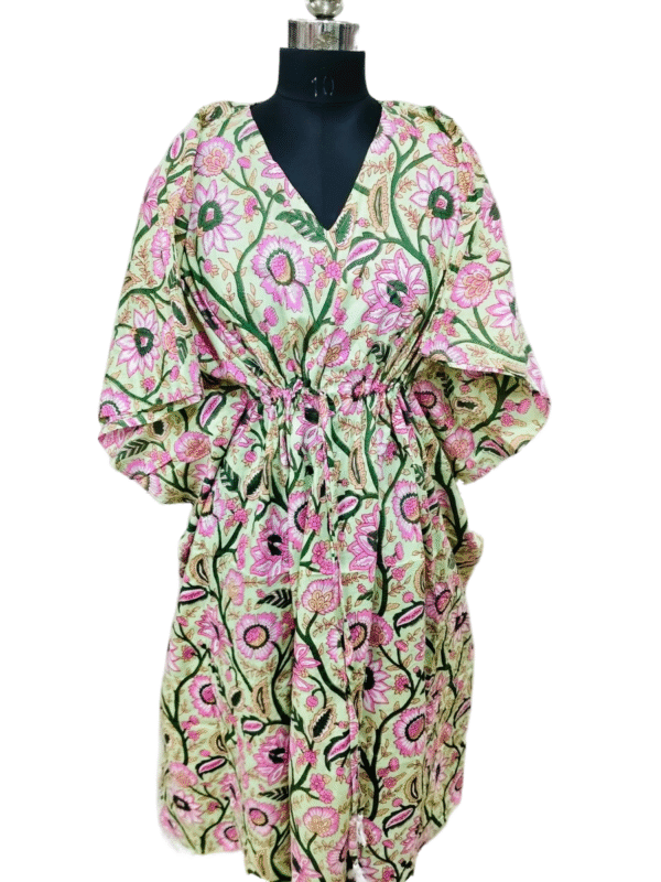 Jaipuri Print Long Kaftan