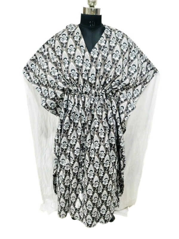 Jaipuri Print Long Kaftan