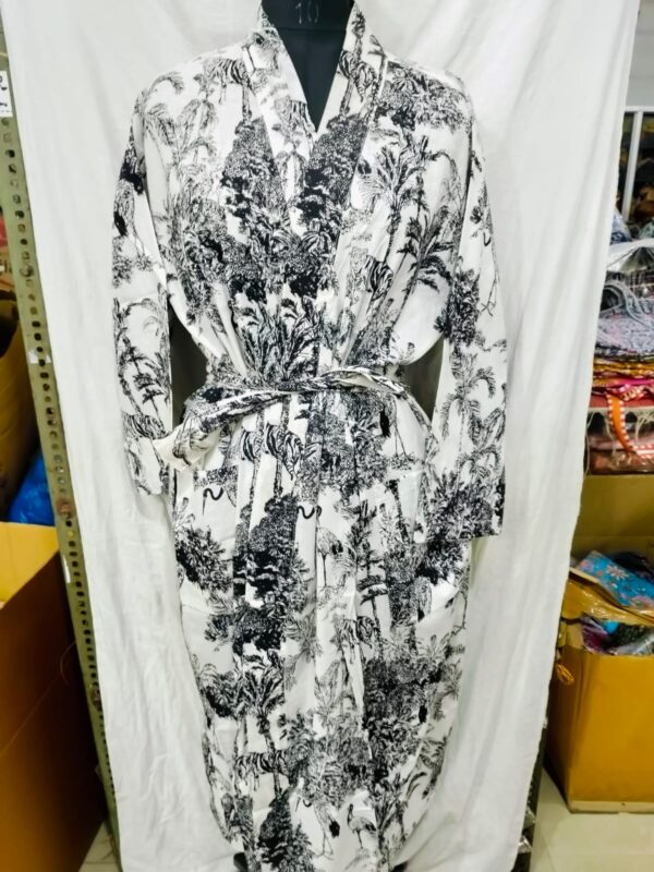 Jaipuri Print Robe