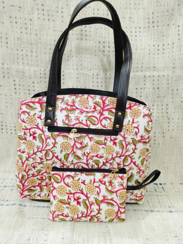 Jaipuri Printed Cotton Bag