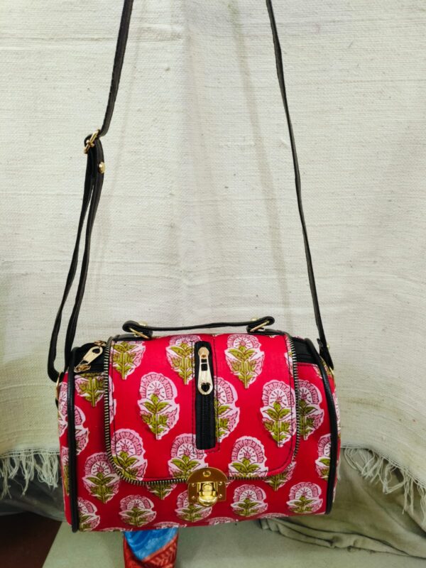 Jaipur Print Cotton Sling Bag