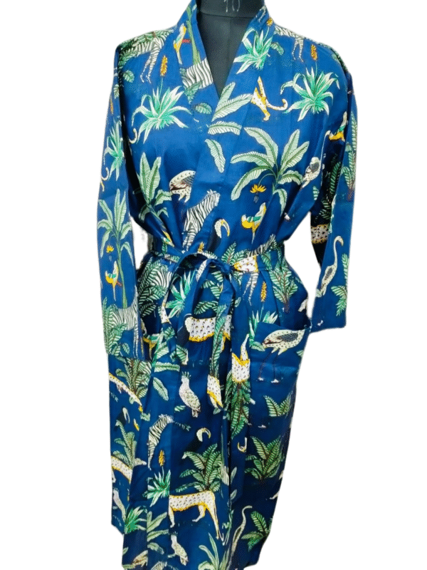 Jaipuri Print Robe