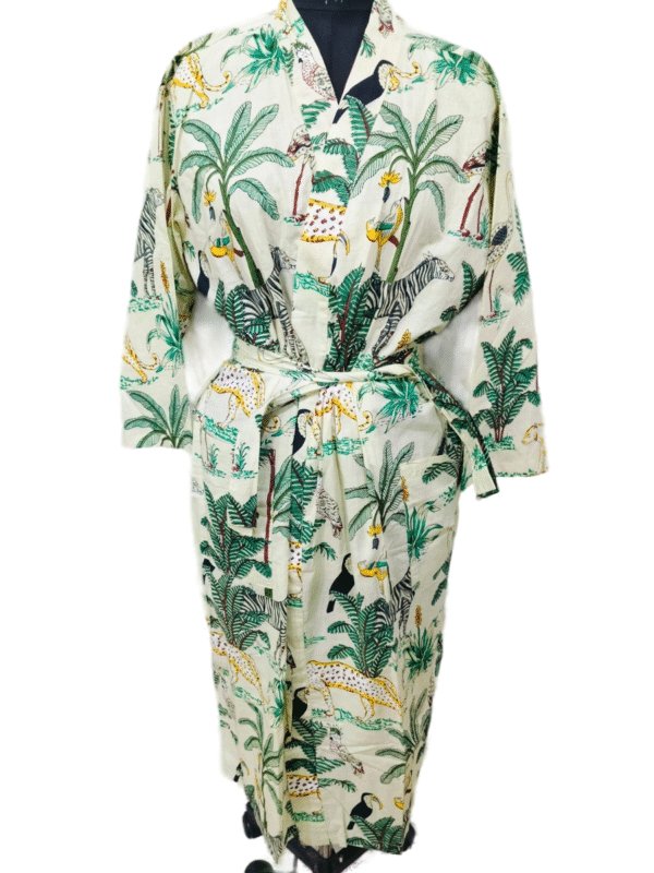 Jaipuri Print Robe