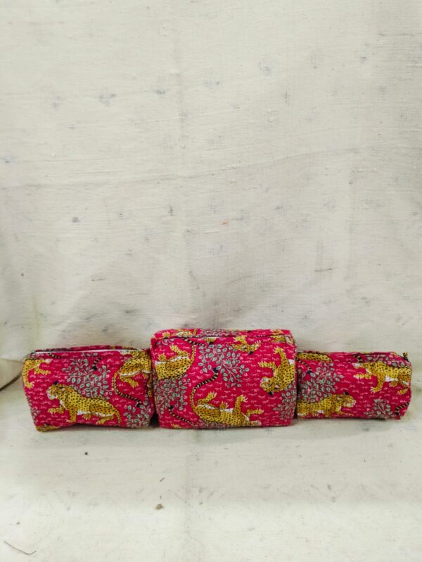 Jaipuri Print Makeup Bag