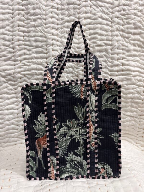 Jaipuri Print Quilted Small Bag & Tiffin Bag