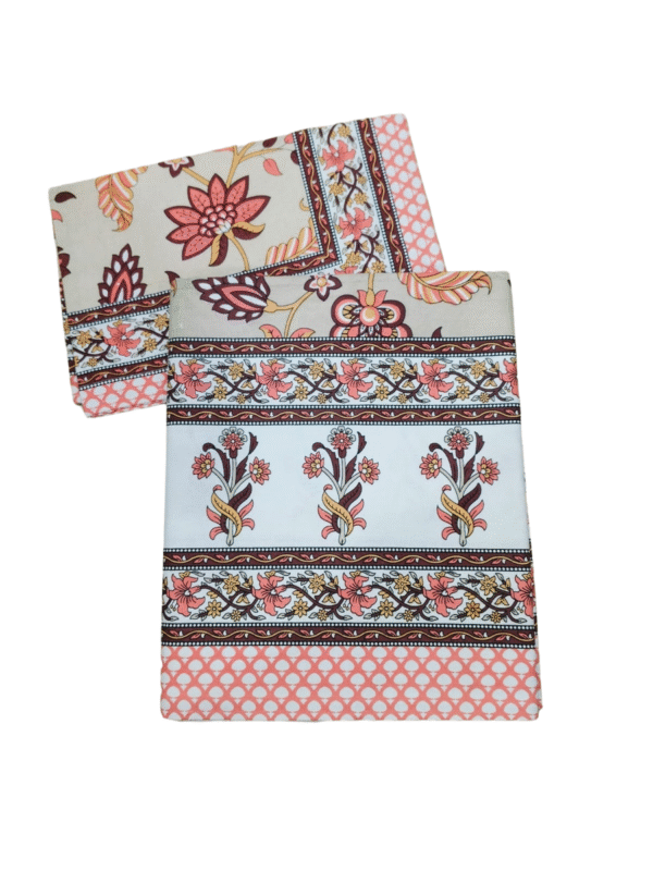 Screen Print Cotton Bed Sheet Single Size