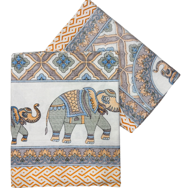 Screen Print Cotton Bed Sheet Single Size