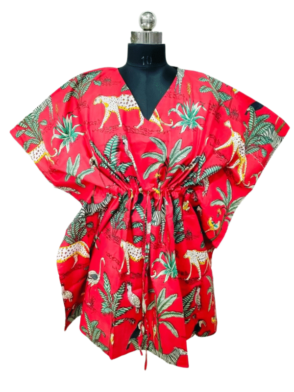 Jaipuri Print Short Kaftan