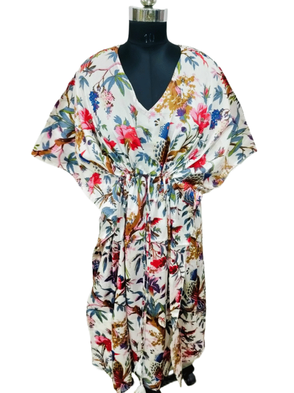 Jaipuri Print Long Kaftan