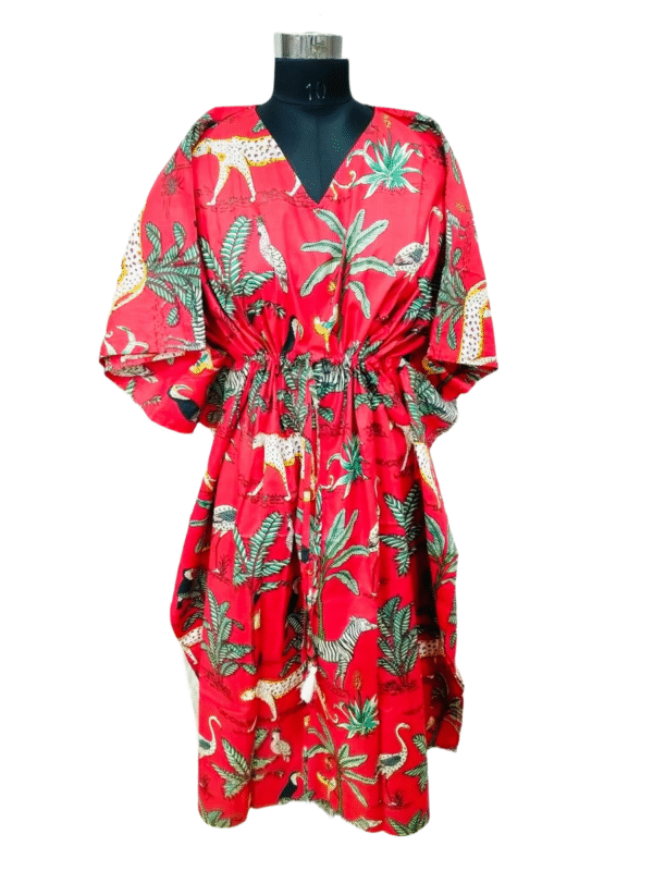 Jaipuri Print Long Kaftan
