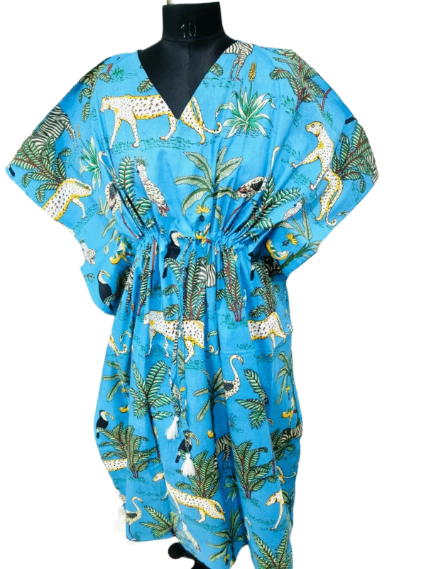 Jaipuri Print Long Kaftan