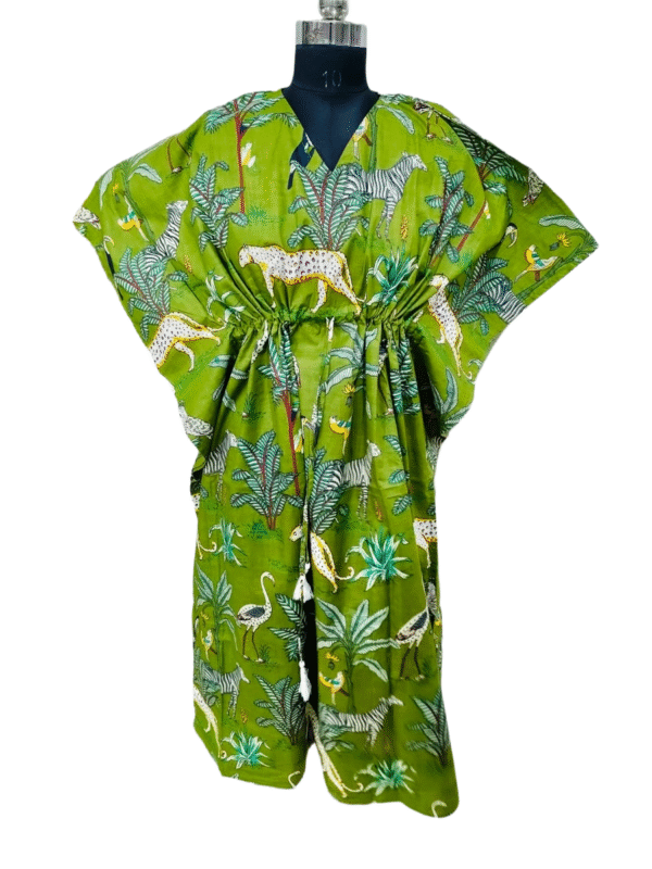 Jaipuri Print Long Kaftan