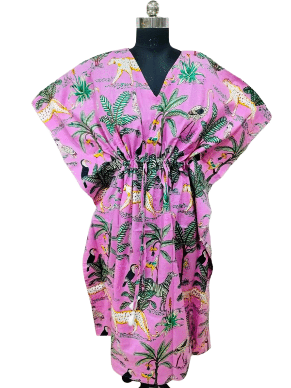 Jaipuri Print Long Kaftan