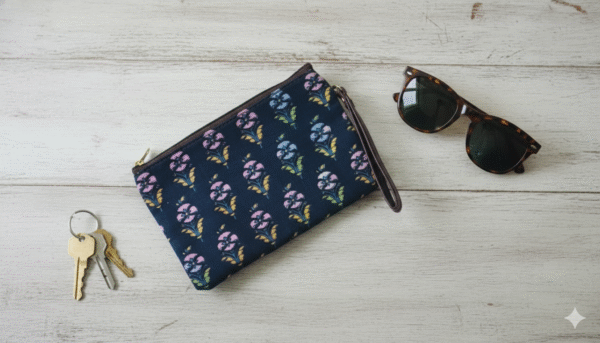 jaipuri Print Small Pouch