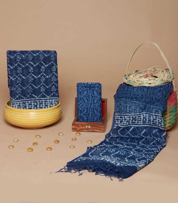 Block Print Kota Doriya Suit