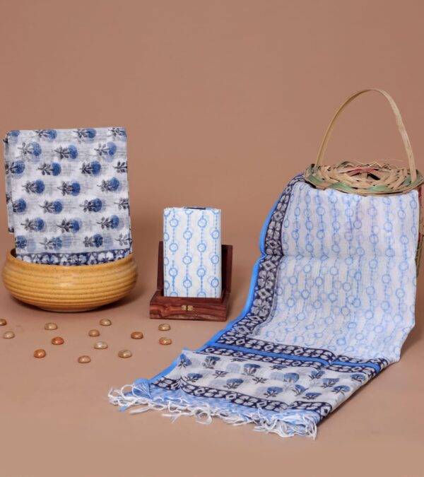 Block Print Kota Doriya Suit