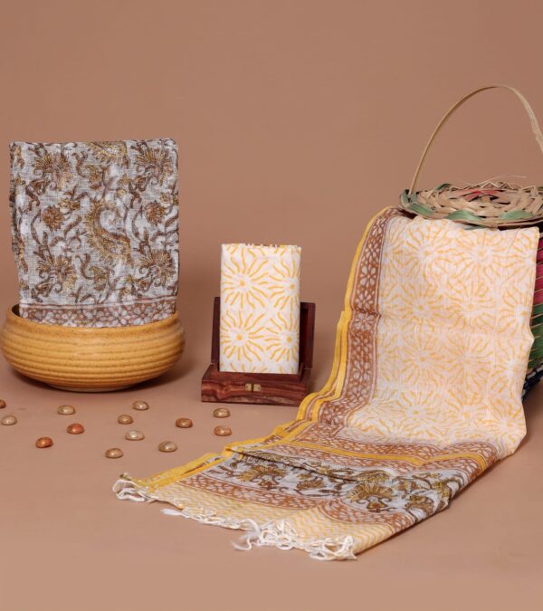 Block Print Kota Doriya Suit