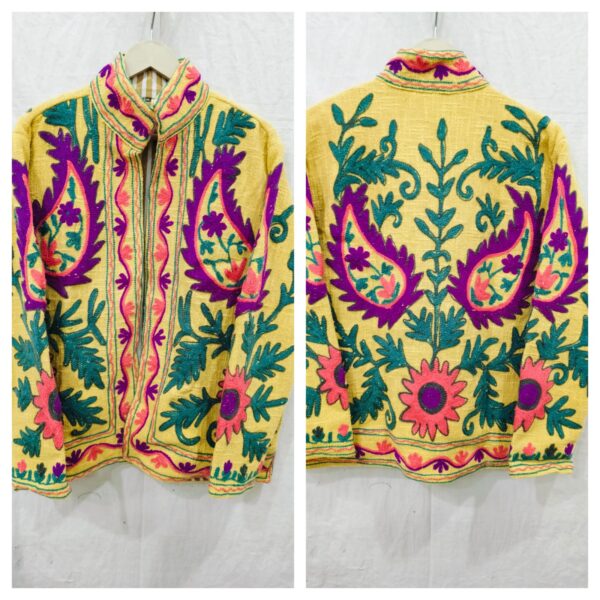 Sujani Jacket Khadi Cotton