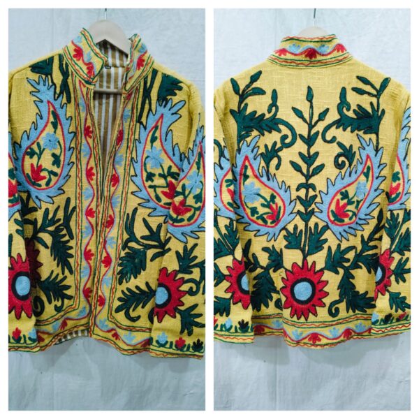 Sujani Jacket Khadi Cotton